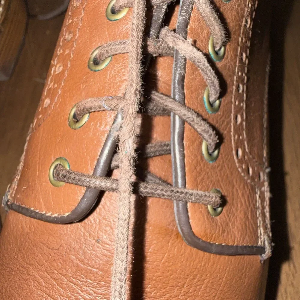 Cole Haan Kennedy Grand OS Men’s 10.5M Brown Leather Medallion Oxford C25229